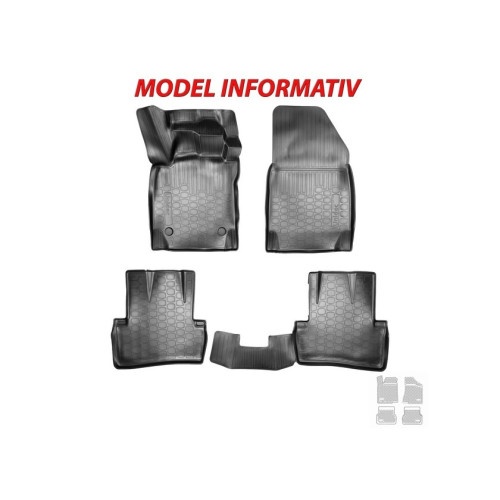 Covoare cauciuc stil tavita Opel Astra J 2010-> Cod: 3D 6130â€‹â€‹â€‹â€‹7, A10