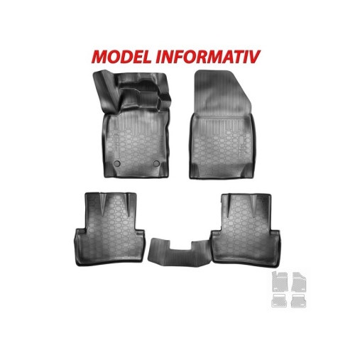 Covoare cauciuc tavita compatibil Suzuki Swift III 2002-2017 Cod: 2D 61701 / A10