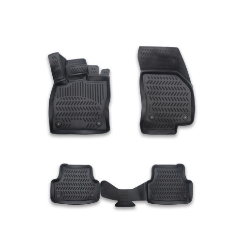 Covoare cauciuc tavita compatibile Seat Ateca 2016-> Cod: 3D AP-1066 / A80-X101v4