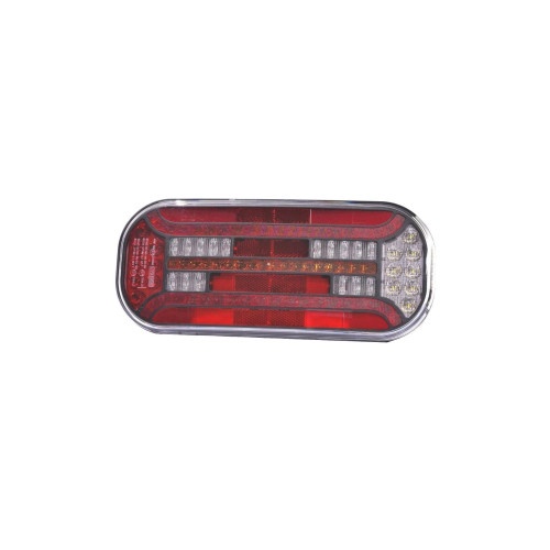 Lampa spate 302x130, LED, 6 functii, dreapta Fristom Cod: FT-600 P