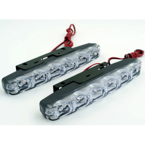 Lumini de zi DRL COB P6S 12V lumina alba