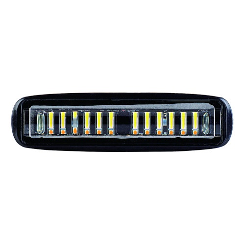 Proiector LED GD62424NLF 24W 30Â° 12-24V lumina alba + portocalie si functie stroboscopica