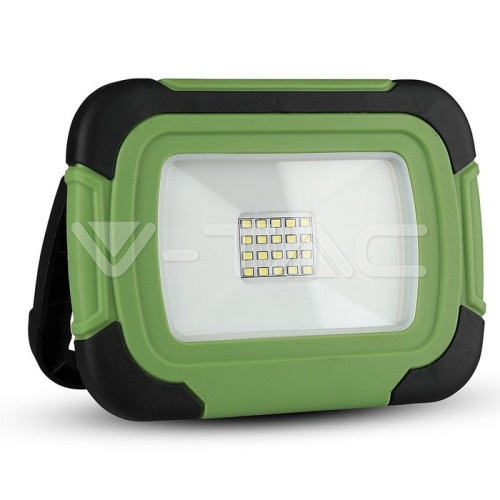 Proiector LED ReÃ®ncÄƒrcabil Cip SAMSUNG 10W USB + SOS FuncÈ›ie IP44 4000K COD: 20037