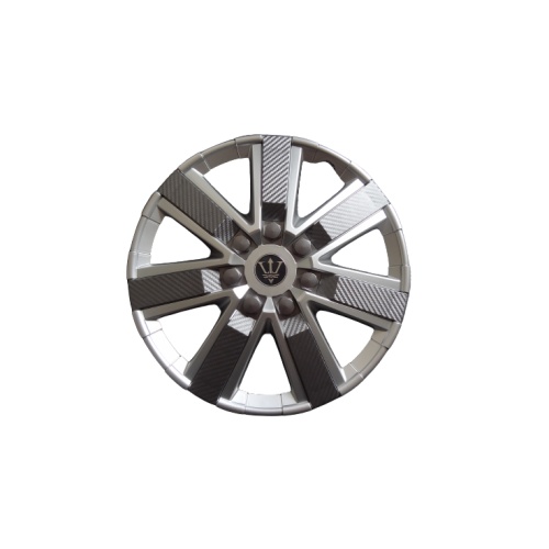Set 4 capace roti model EVO argintiu+gri antracit 15" Cod: WG1-3GR-15