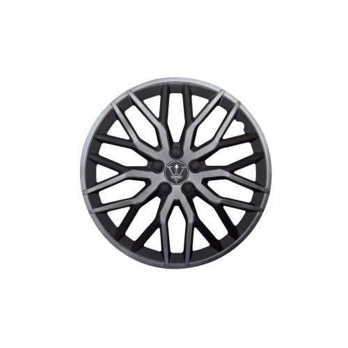 Set 4 capace roti model EVO negru+gri antracit 16" Cod: WF1-1GR-16