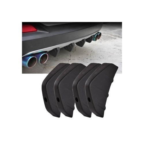Set ornament splitter pentru bara spate culoare Negru Cod: UNIV-084