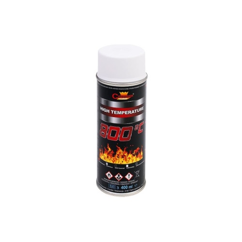 Spray Vopsea Profesional Champion Rezistent Termic 800Â°C 400ml Alb Cod: 9003