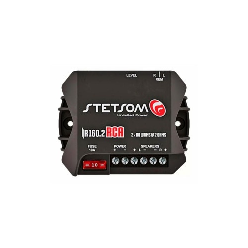 Amplificator auto STETSOM IR 160.2 - 2 RCA, 2 canale, 160W