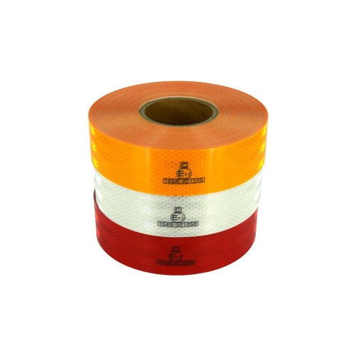 Banda reflectorizanta alba tip fagure 5cm X 45.7m omologata U.E. Cod:UE58W