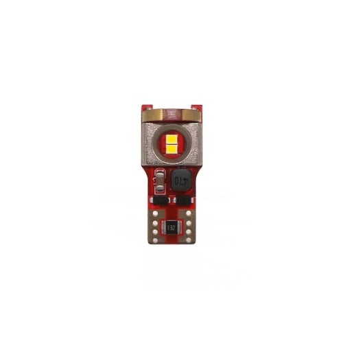Bec T10 W5W 6SMD 1616 12V CANBUS Lumina alba Cod: NS-40101