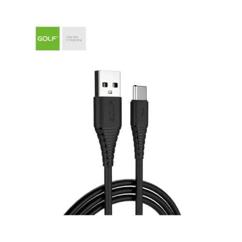 Cablu USB - Type C 1 metru 3A negru GC-64T
