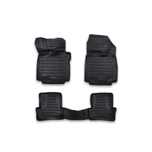 Covoare cauciuc tavita compatibile Renault Captur 2013-2020 Cod: 3D AP-1067 / A80-X117v2