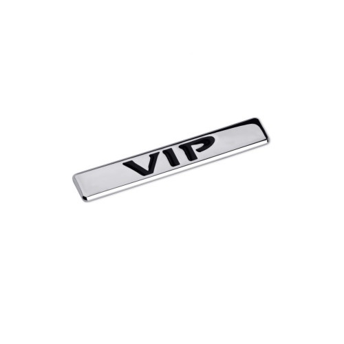 Ornament VIP metalic 9,4x1,6cm Cod: JST-08