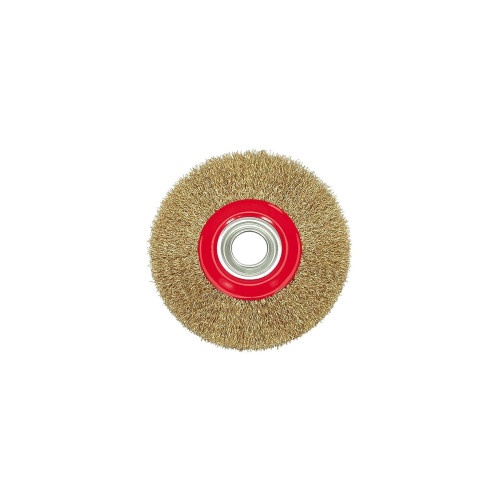 Perie circulara din sarma 125mm â€“ pentru curatare metal si rugina Cod: 06978