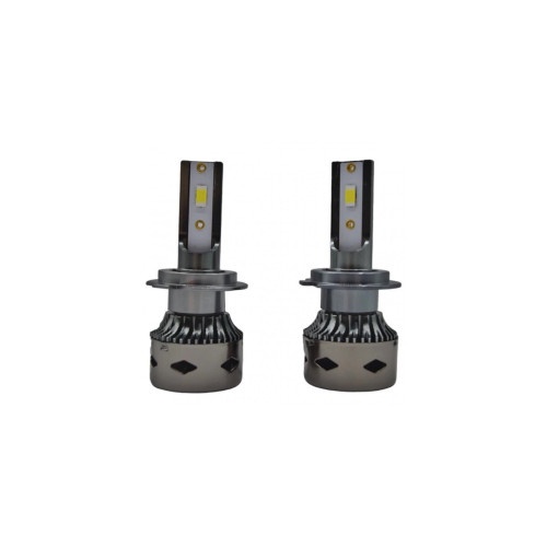 Set 2 Becuri LED H7 55W 5500 lumen-bec 6000k 12V CANBUS Cod: CHS-D8-H7