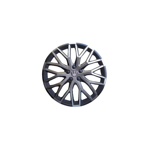 Set 4 capace roti model EVO negru+gri antracit 15" Cod: WF4-1GR-15
