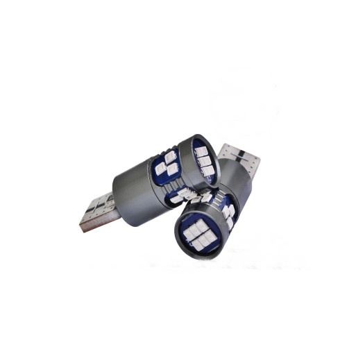 Bec T10 18SMD 2016 12V Canbus 400 lumen Lumina albastra Cod: HH026