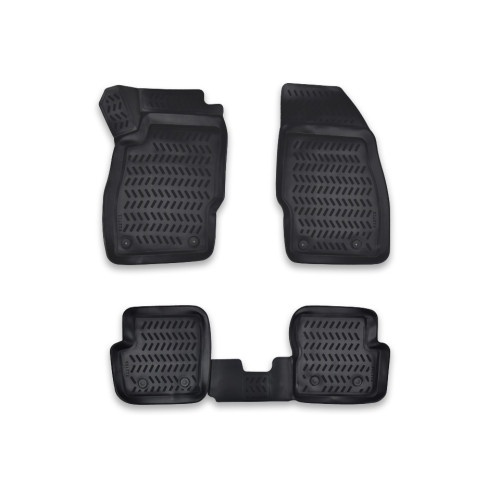 Covoare cauciuc tavita compatibile Opel Corsa D 2006-2019 Cod: 3D AP-1024 / A80-X127