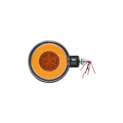 Lampa sub oglinda gabarit portocalie lumina LED tip neon Cod: FR-0332