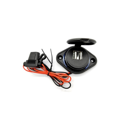 Panou mufa USB 4,8A si siguranta Cod: MCA035B