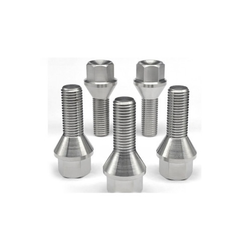 Prezoane pentru jante de aluminiu, dimensiuni M12x1,5 mm, lungime 28 mm, cu con drept Cod: B104