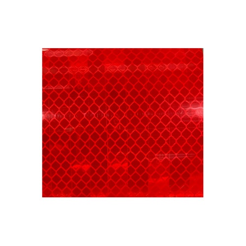 Rola reflectorizanta rosie tip fagure latime 1,22 m (pret pe metru) Cod:HUJ005