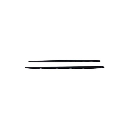 Set prelungiri ornament praguri laterale tuning lungime 215cm ,Negru Lucios Cod: PRG1009-215 ( nu se trimite prin curier )