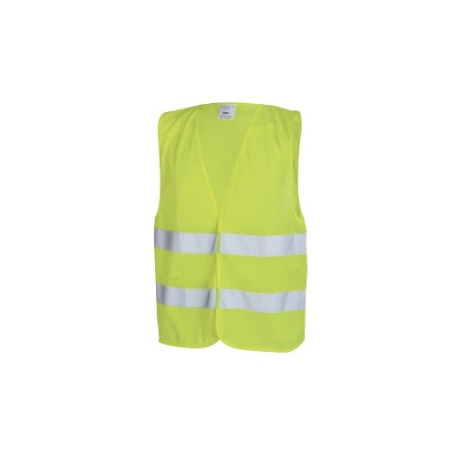 Vesta reflectorizanta galbena, marimea XXL â€“ conforma cu standardul CE EN 471