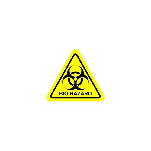 Abtibild refectorizant BIO HAZARD 6,5x5,7cm Cod:LT-03