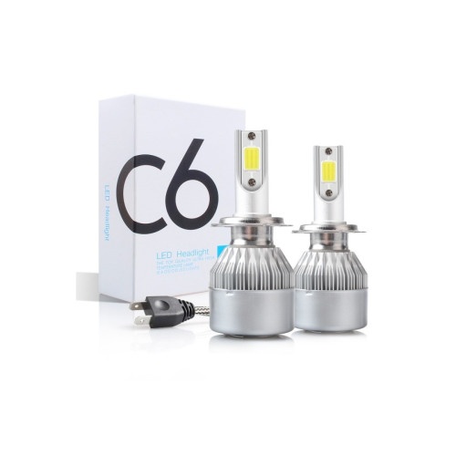 Bec cu LED H7, 36W - 3800 lumen 12/24 V Cod: C6 / BK69046