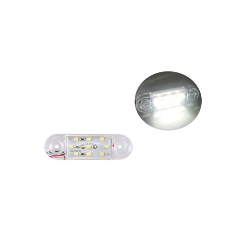 Lampa laterala LED 9 SMD 24V Alba FLEX Cod:TAS018W
