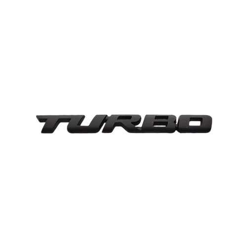 Ornament metalic "TURBO" 13cmx1.8cm Cod: JS-13