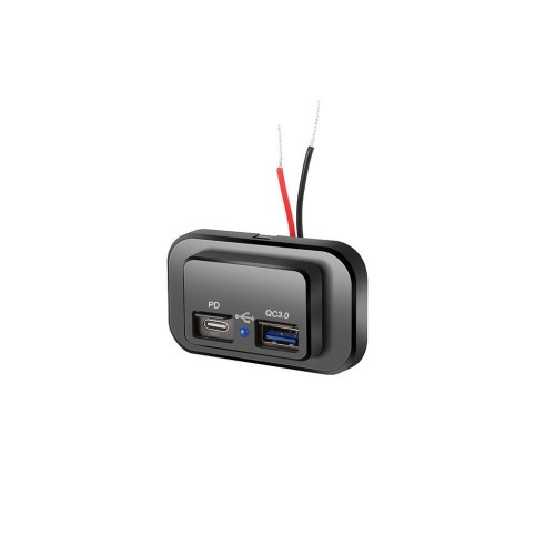 Panou mufa USB QC3.0 + PD Cod: QT084