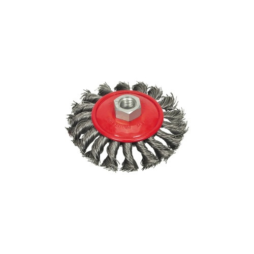 Perie circulara din sarmÄƒ cu toroane 100mm Cod: 06977