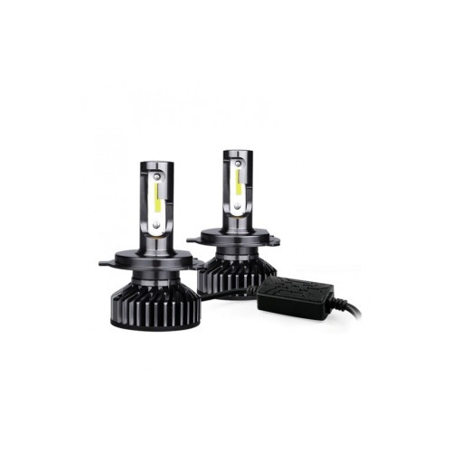Set Bec H7 cu LED 72w CANBUS F2 10000lumen ,12-24V Cod: KRU024
