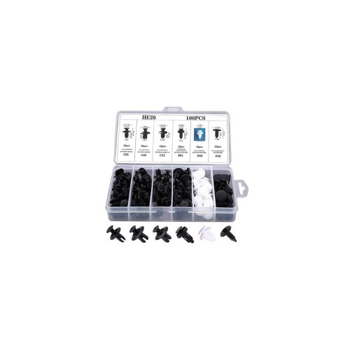 Set clipsuri auto 100 piese Cod: PS04