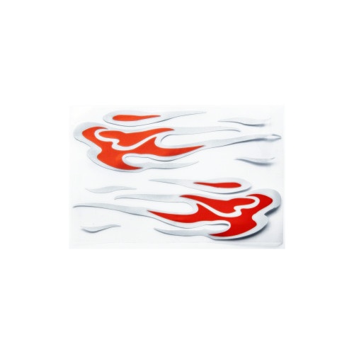 Abtibild "flacari" contur alb Cod: AN17