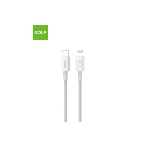 Cablu Iphone Type C 1 metru 20W, 3A Fast Charging, alb Cod: GC-119I