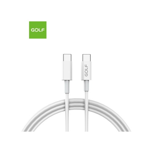 Cablu Type C - Type C PD QC 65W Alb Cod: GC-81C