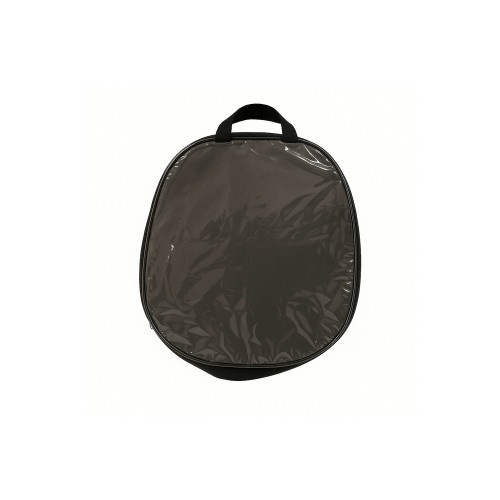 Geanta ambalaj transparenta pentru huse auto, cu fermoar, reutilizabila, dimensiuni 56x52x15 cm