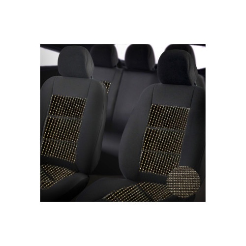 Huse scaune auto universale PREMIUM cu bancheta spate fractionata Cod:F3001-P2
