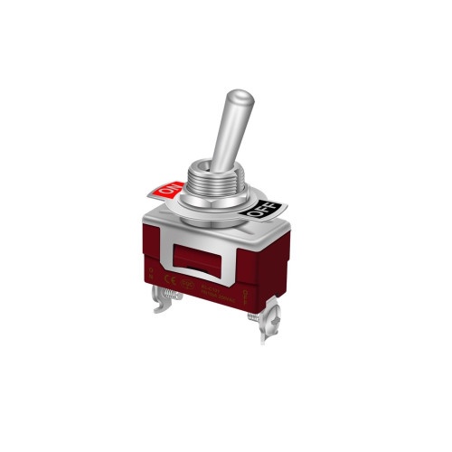 Intrerupator cu cheie 2 pozitii ON-OFF, 2 terminale, 15A Cod: C00492