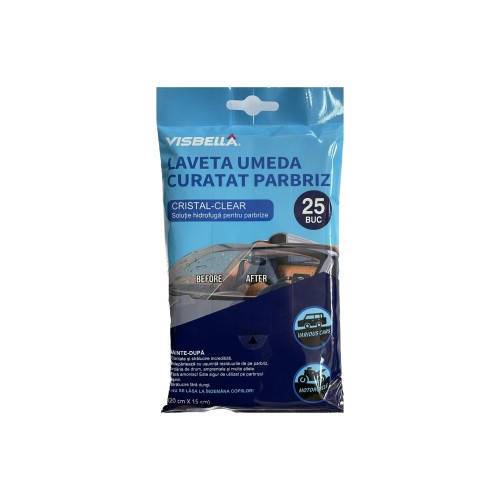 Laveta umeda curatat parbriz Visbella Cod: 598