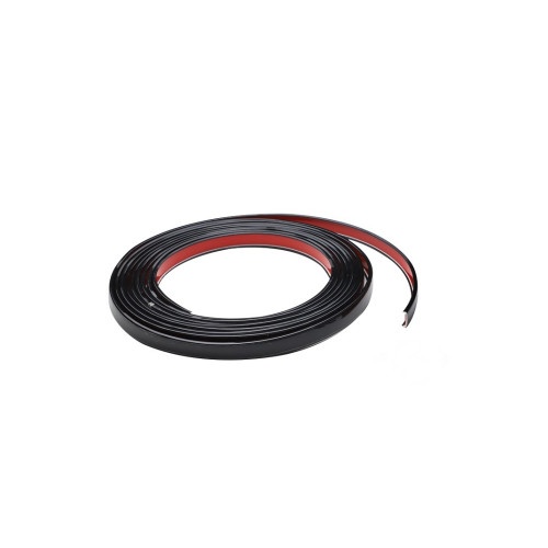 Rola ornament neagra cu adeziv 10mmx15m