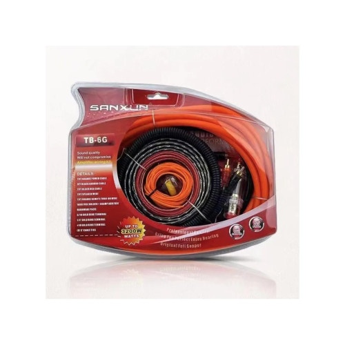 Set cablu cu siguranta pentru subwoofer Cod: TB-6G