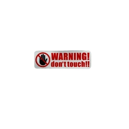 Abtibild "Warning" Cod: XS-05W