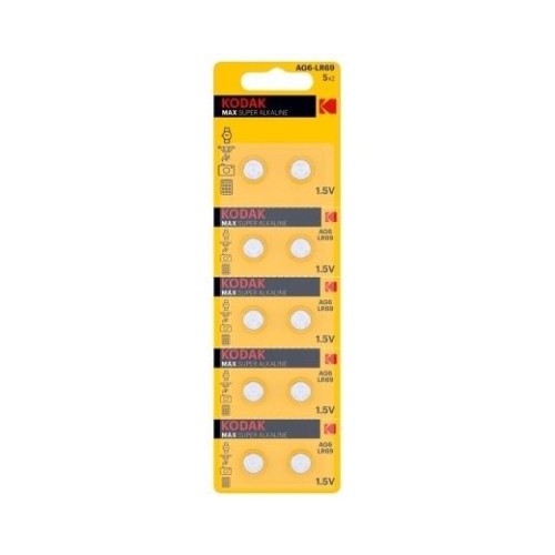 Baterie KODAK AG6/ LR69 1.5V alcalina Cod:41757