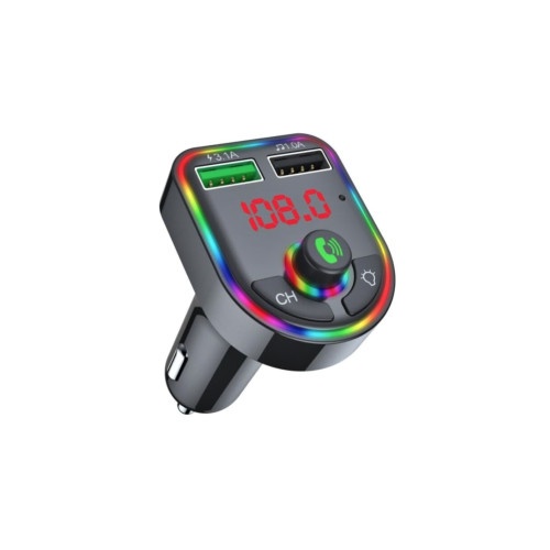 Modulator MP3 auto Bluetooth cu funcÈ›ie handsfree 12V Cod: F6 Bluetooth