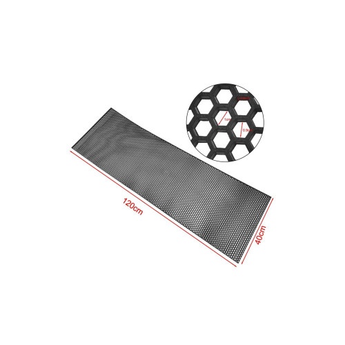Plasa Tuning Neagra Plastic 120cmx40cm Cod: UNIV-006