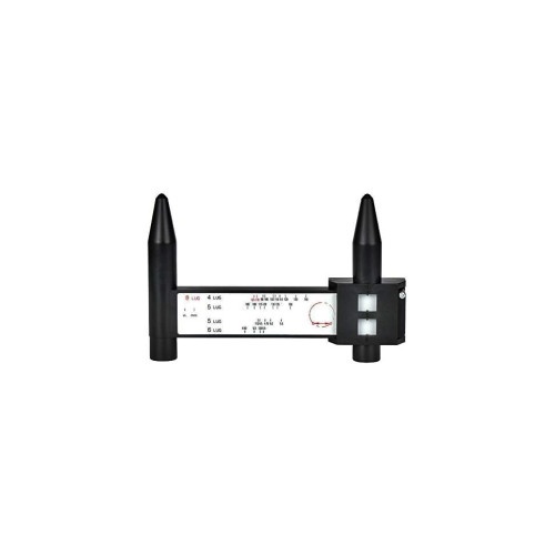 Subler pentru masurarea distantei dintre prezoanele jantelor , compatibil jante PCD Cod: MR117175
